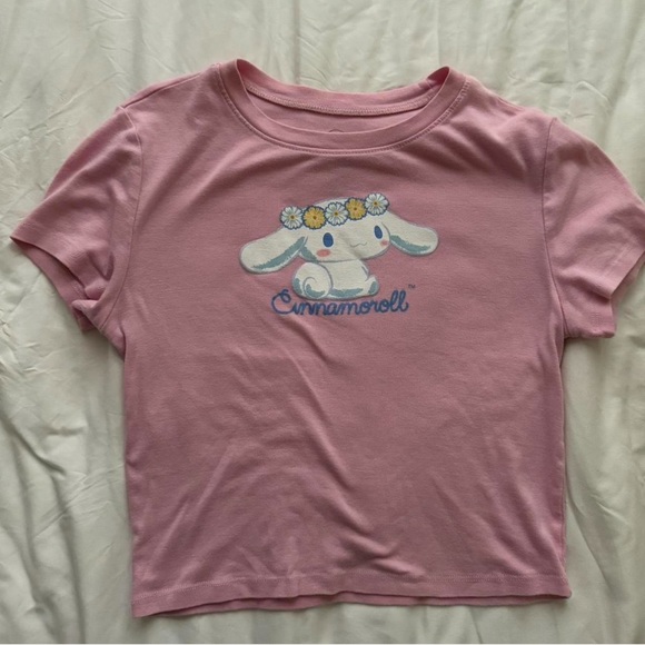 Sanrio Pink Cinnamoroll Women's Top - Picture 1 of 2